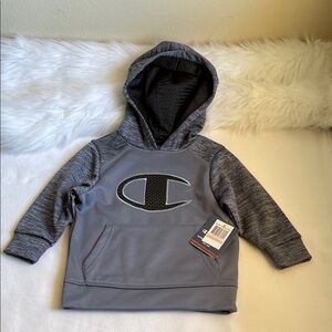 Champion Boy 2T Stormy Night Black Sweatshirt Brand New With Tags.